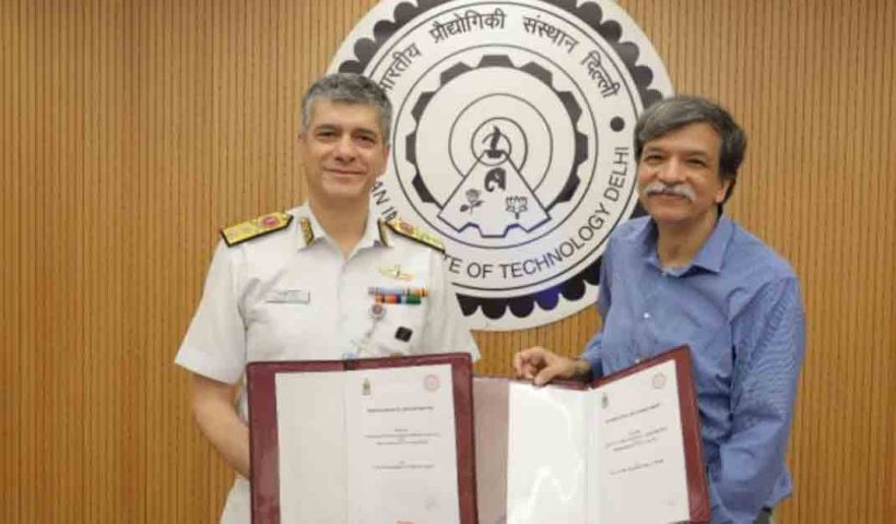 IIT Delhi-Indian Navy signs MoU
