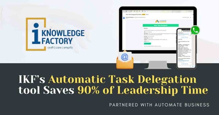 IKF’s Task Automation Tool Slashes Management Time by 90% — Here’s How IKF
