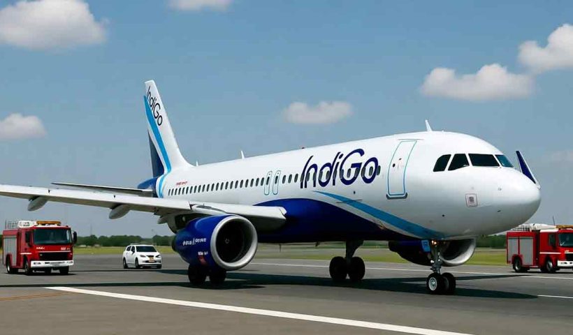 IndiGo Kolkata Srinagar flight emergency landing Varanasi