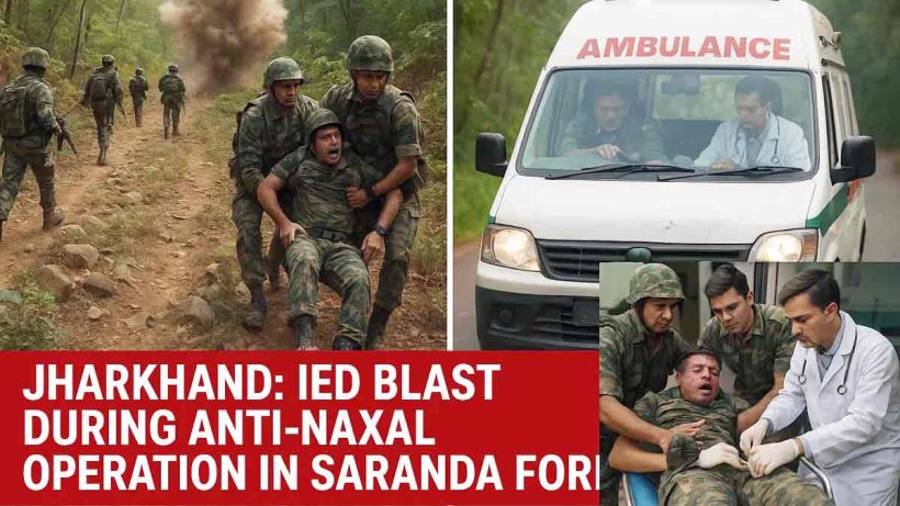 Jharkhand IED blast 2025