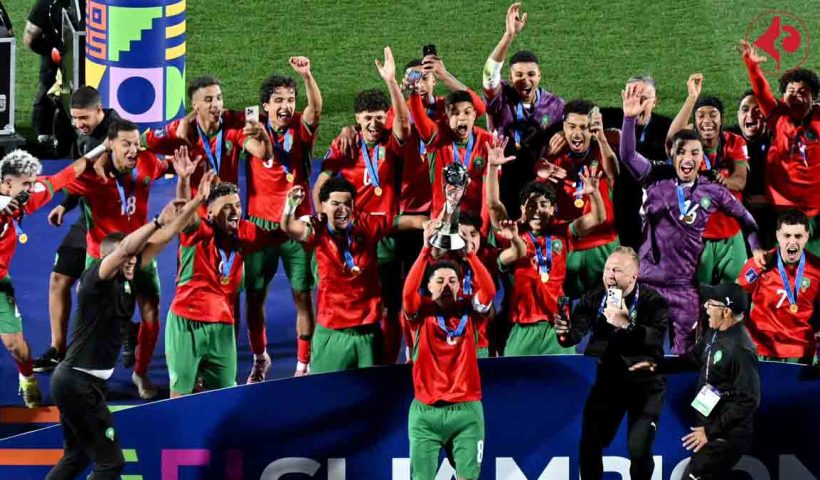 Morocco win FIFA U-20 Football World Cup 2025 beat Lionel Messi Argentina