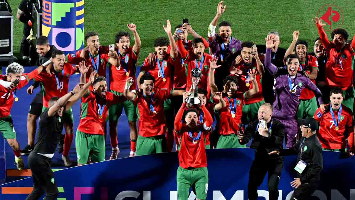 Morocco win FIFA U-20 Football World Cup 2025 beat Lionel Messi Argentina