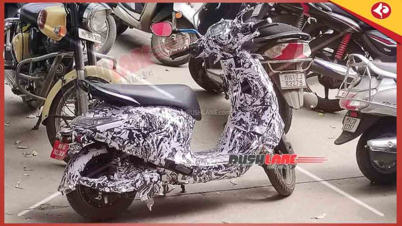 Next-Gen Bajaj Chetak Spied