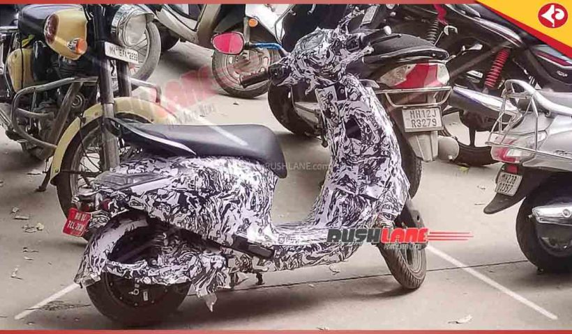 Next-Gen Bajaj Chetak Spied