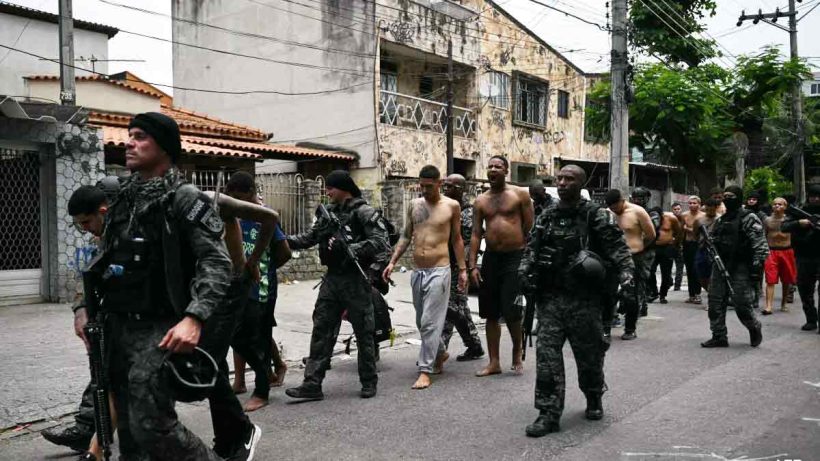 Rio de Janeiro police raid 2025 Comando Vermelho deaths