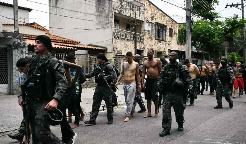 Rio de Janeiro police raid 2025 Comando Vermelho deaths