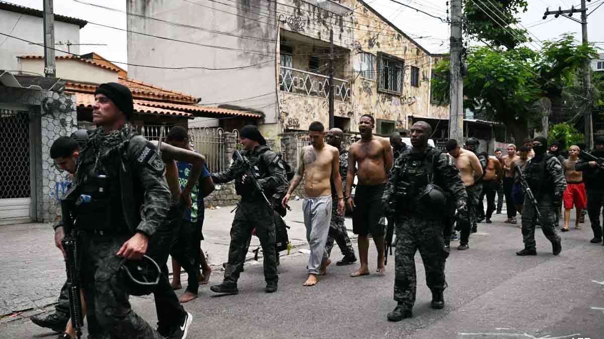 Rio de Janeiro police raid 2025 Comando Vermelho deaths