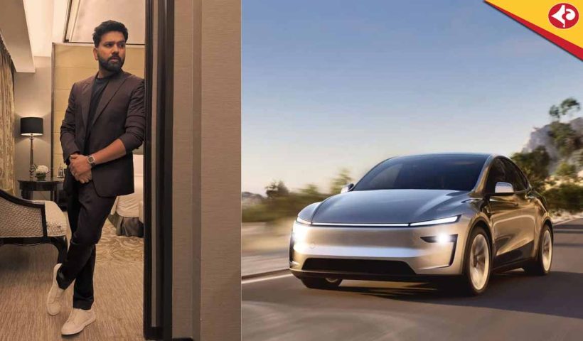 Rohit Sharma Adds Tesla Model Y