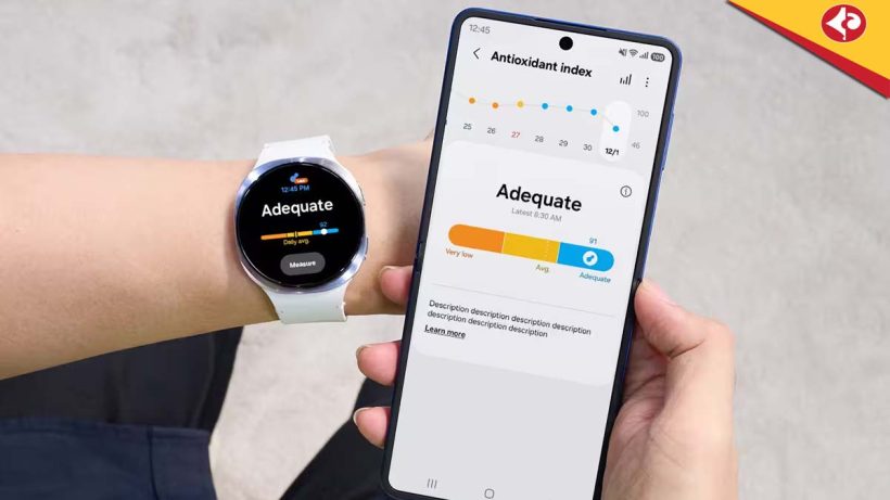 Samsung Galaxy Watch8 Debuts Antioxidant Tracking Feature