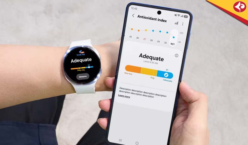 Samsung Galaxy Watch8 Debuts Antioxidant Tracking Feature