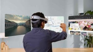 Samsung introduces Galaxy XR, the first-ever device powered by Android XR with built-in Gemini AI. Features include natural navigation, Circle to Search, 3D memories, immersive entertainment, and an infinite workspace