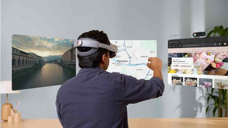 Samsung introduces Galaxy XR, the first-ever device powered by Android XR with built-in Gemini AI. Features include natural navigation, Circle to Search, 3D memories, immersive entertainment, and an infinite workspace