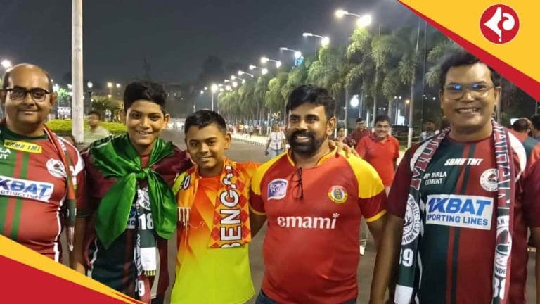 ডার্বির রোমাঞ্চ ছাপিয়ে হৃদয় ছুঁল দুই কিশোরের সম্পর্ক