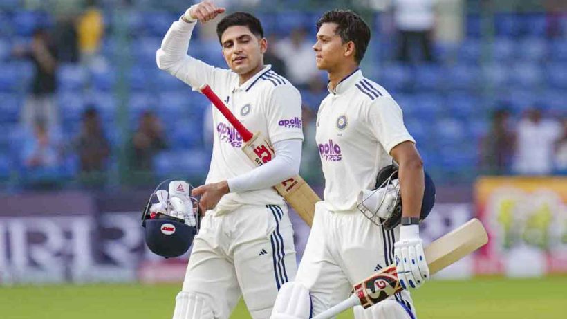 india-vs-west-indies-2nd-test-yashasvi-jaiswal-run-out-controversy-shubman-gill-blame