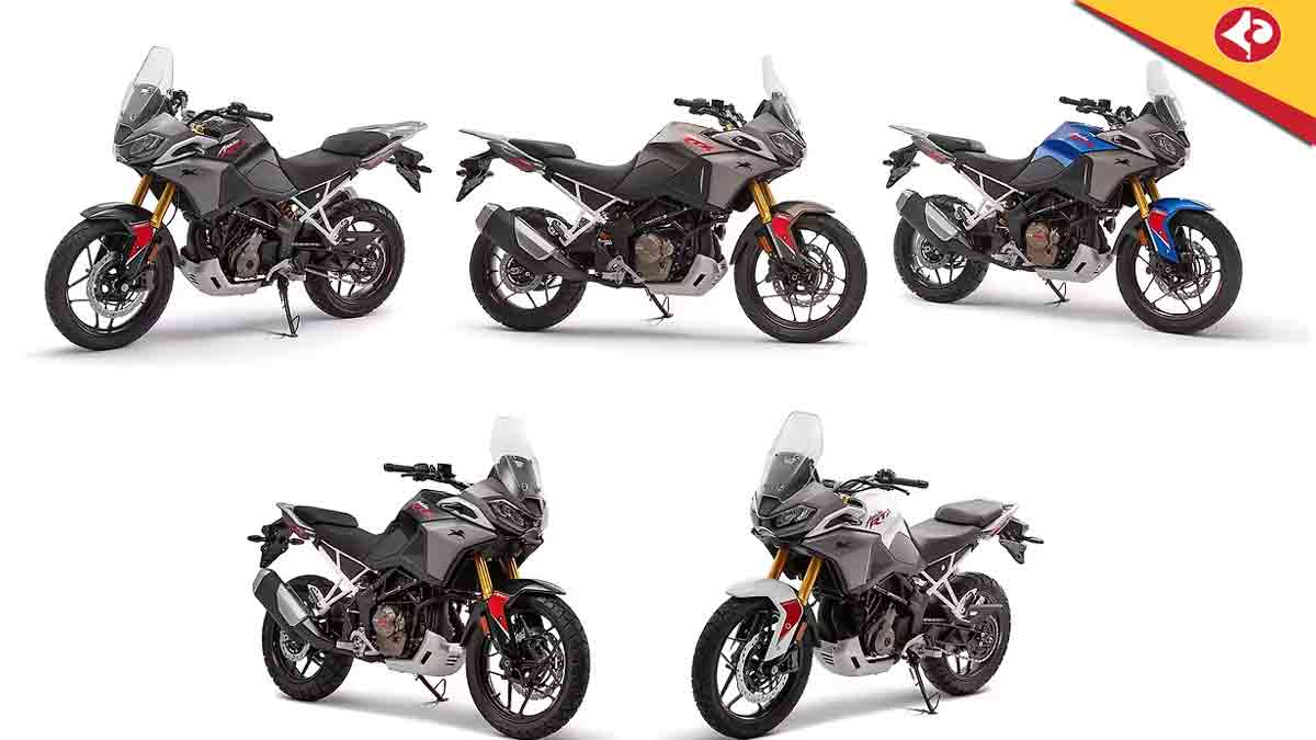 TVS Apache RTX 300 Available in Five Colours