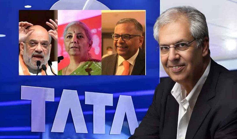 Noel Tata meets Amit Shah and Nirmala Sitharaman amid Tata Trusts’ internal feud. Govt urges resolution to avoid market instability.