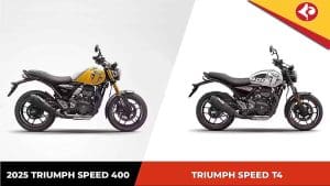 Triumph Speed 400 and Speed T4