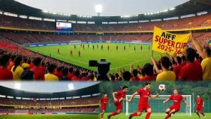 The AIFF Super Cup 2025-26 kicks off tomorrow in Goa. 16 clubs will compete in the group stage for 4 semi-final spots. Live streaming on JioCinema, Star Sports, Khel, and YouTube. Free entry for spectators at select stands.