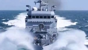 INS Androth Commissioning