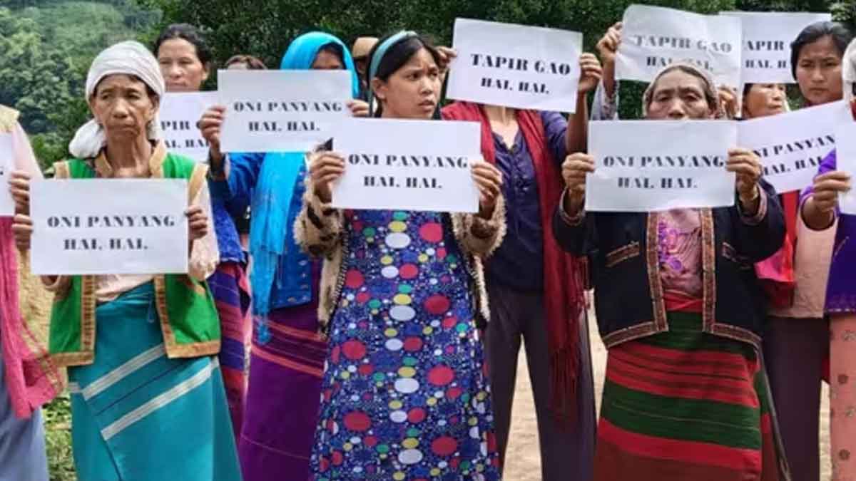 arunachal-pradesh-tribal-protest-freedom-of-religion-act-1978