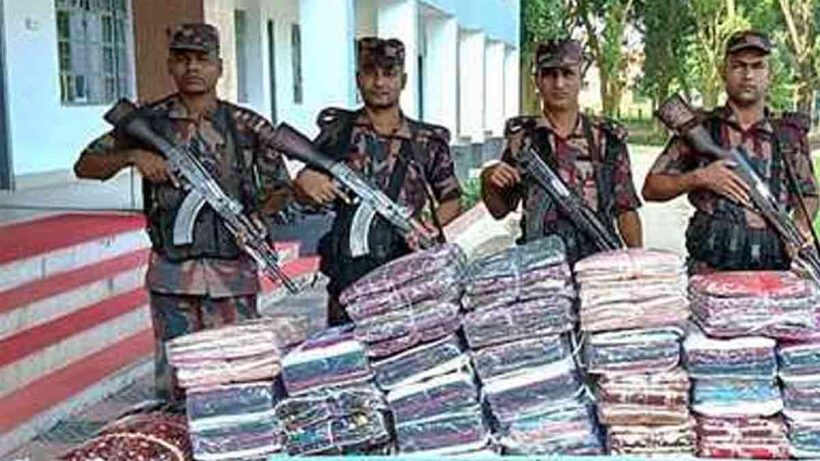 comilla-indian-saree-smuggling-seizure
