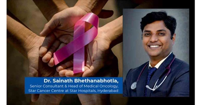 Hyderabad Records India’s Highest Breast Cancer Rates: Dr. Sainath Bhethanabhotla Calls for Urgent Screening and Awareness breast cancer