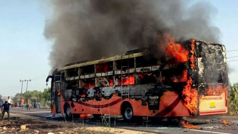 Jaisalmer Jodhpur Bus Fire Tragedy