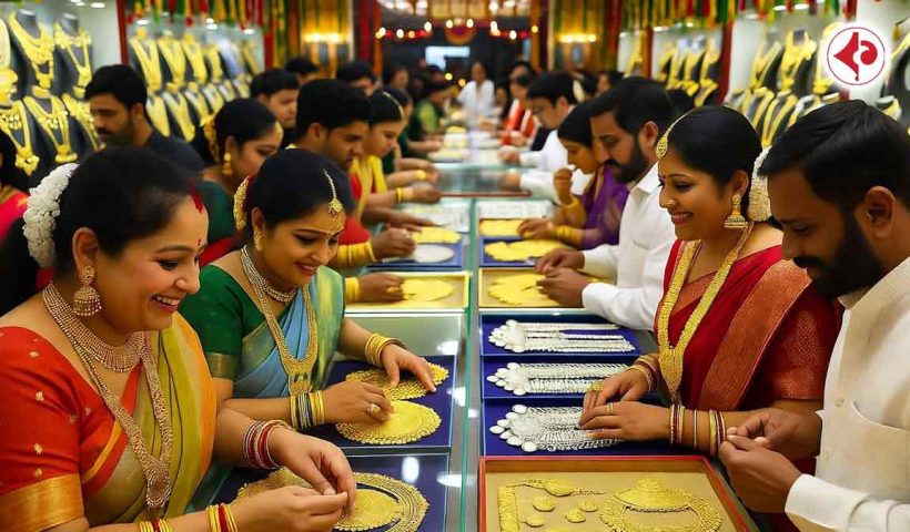 Dhanteras 2025 set a new record with jewellery sales worth ₹85,000 crore in just two days. GJC reports 50–60 tonnes of gold and silver sold; festive season may cross ₹1 lakh crore.