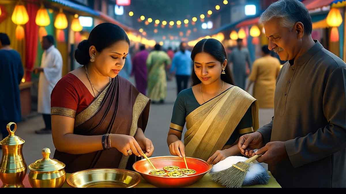 On Dhanteras 2025, bring prosperity home without gold or silver. Discover auspicious alternatives like copper utensils, salt, brooms, Gomti Chakra, and shells for wealth and luck.