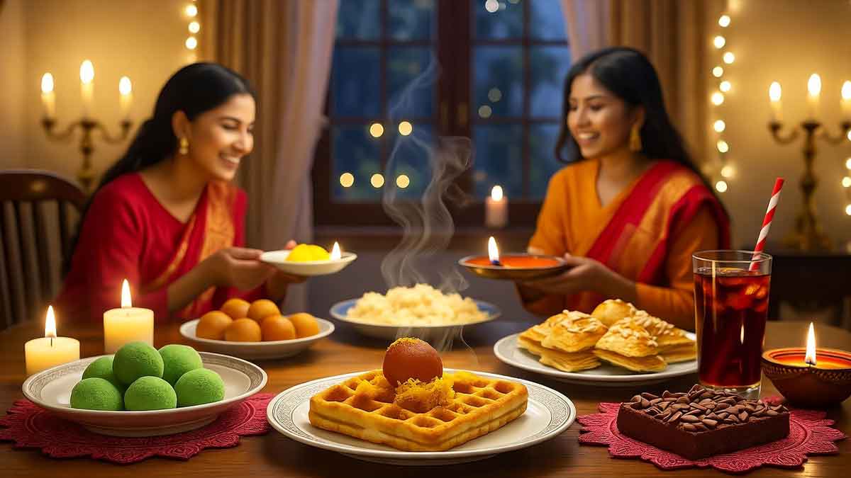 Discover 8 unique Diwali fusion desserts where Indian sweets like gulab jamun, barfi, and laddus get a modern twist with global flavors. Celebrate the festival of lights with a gourmet touch!