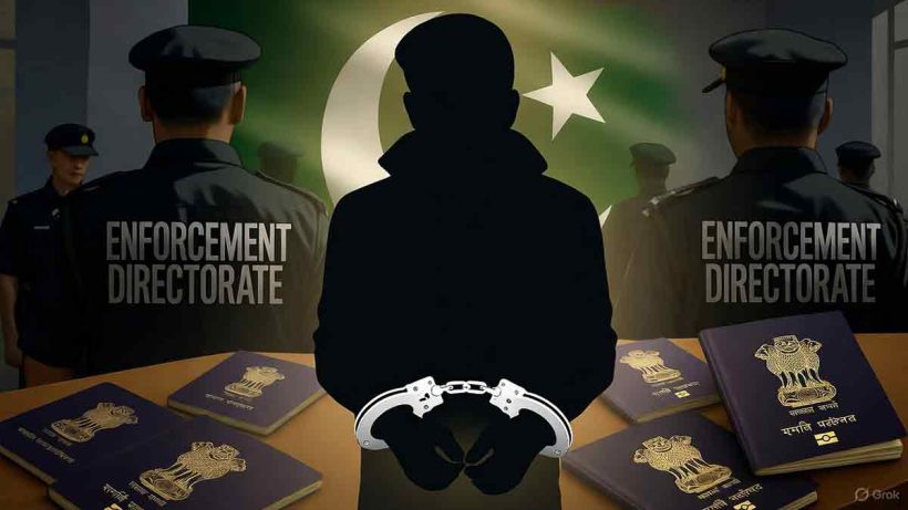 ED has arrested a man from West Bengal for allegedly helping a Pakistani operative create illegal passports for over 250 Bangladeshi immigrants, raising major national security concerns.
