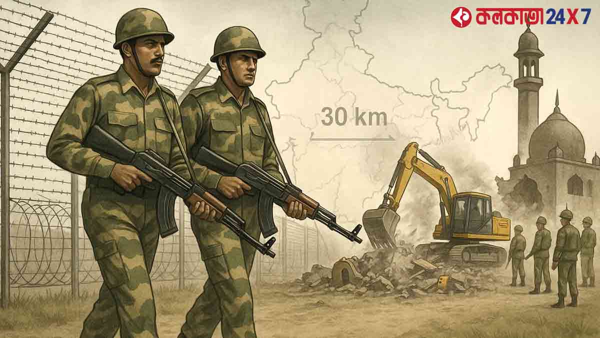 The Home Ministry has ordered 17 border states to demolish all illegal religious structures within 30 km of India’s borders to strengthen national security and prevent misuse by infiltrators.