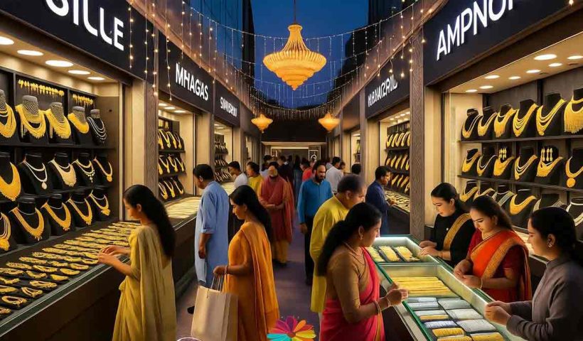Indian consumers spent nearly ₹1 lakh crore on gold and silver this festive season, a 25% jump from last year despite record high prices.