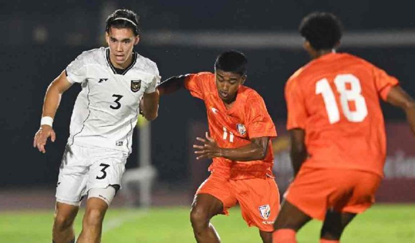 india-u23-draws-1-1-indonesia-friendly-2025-korou-singh-goal-jakarta