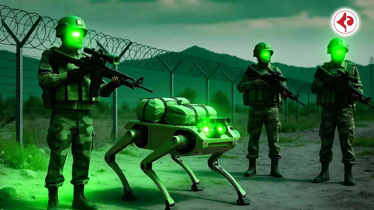 Indian Army deploys robotic mule in Akhnoor, J&K for patrolling, logistics and surveillance. After its success in Operation Sindoor, the robotic mule is now a trusted partner enhancing border security and reducing soldiers’ burden.