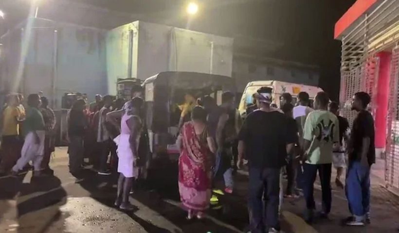 Durga Immersion Knife Attack