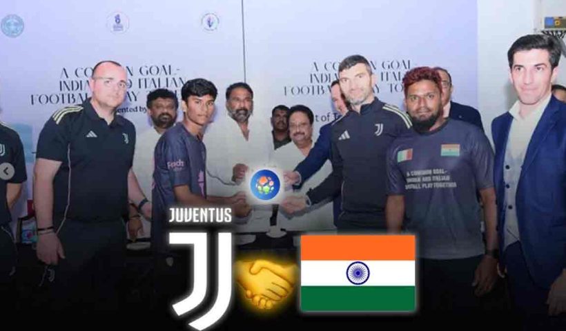 Juventus FC partners with Telangana Govt. to launch world-class training camps and facilities in India, boosting local football players and coaches.
