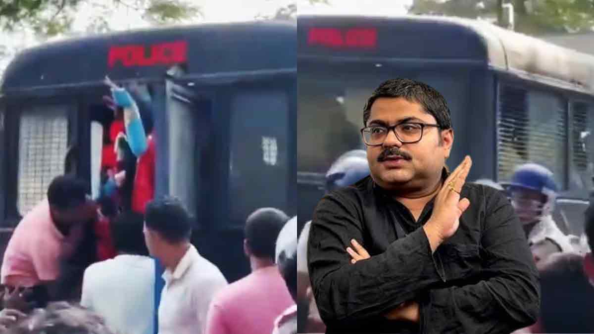 kakdwip-kali-idol-vandalism-prison-van-row-bangla-pokkh-suvendu-adhikari-slams-mamata-west-bengal