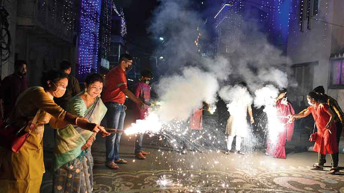 Kolkata Kali Puja Air Pollution