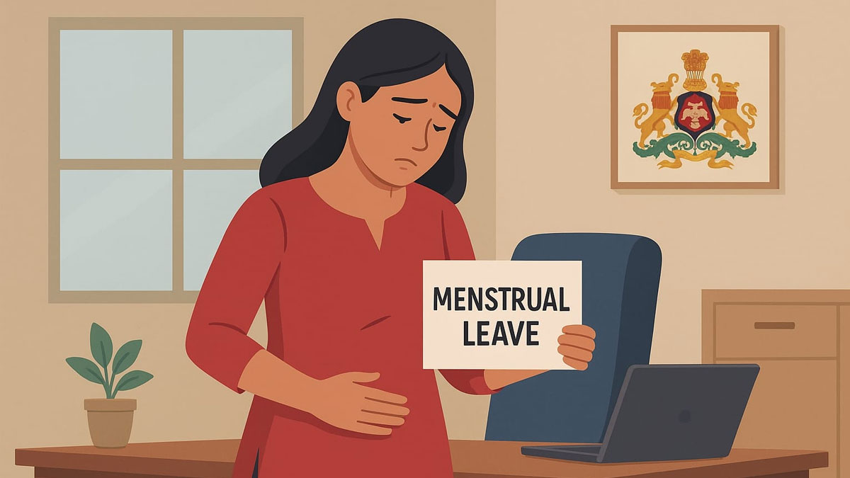 Karnataka women paid leave policy