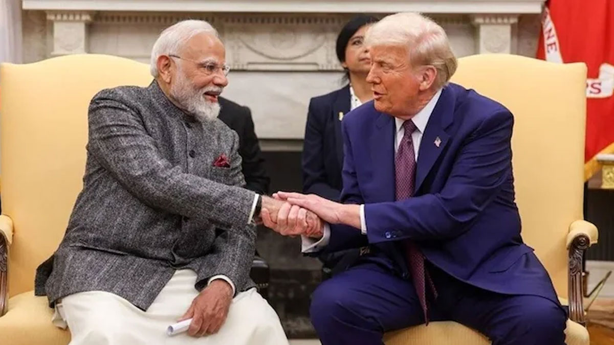 Modi Trump Diwali Call