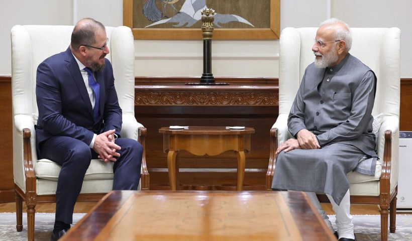 Modi Qualcomm AI Meeting