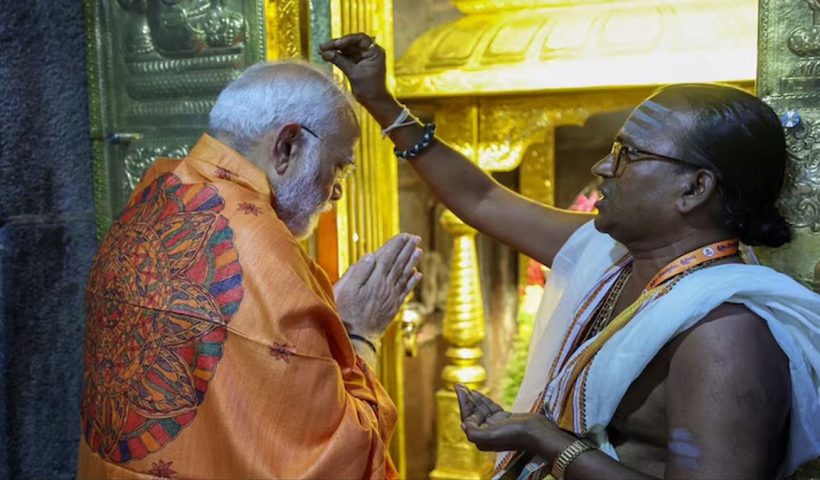 Modi Mallikarjuna Jyotirlinga Visit