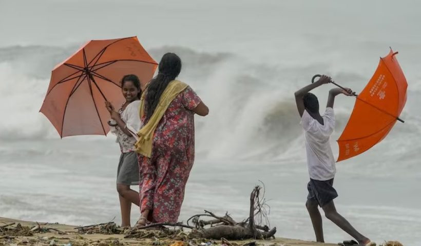 Cyclone Montha Kakinada Landfall