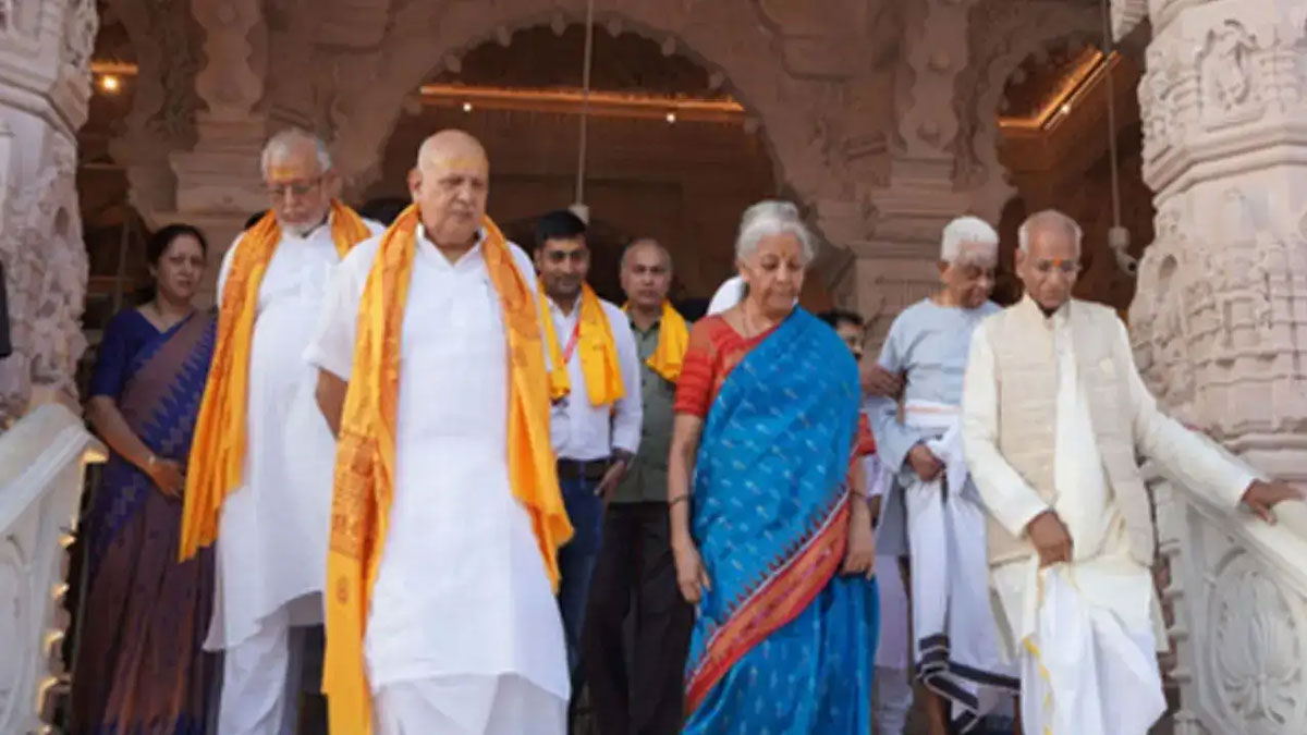Nirmala Sitharaman Ram Mandir