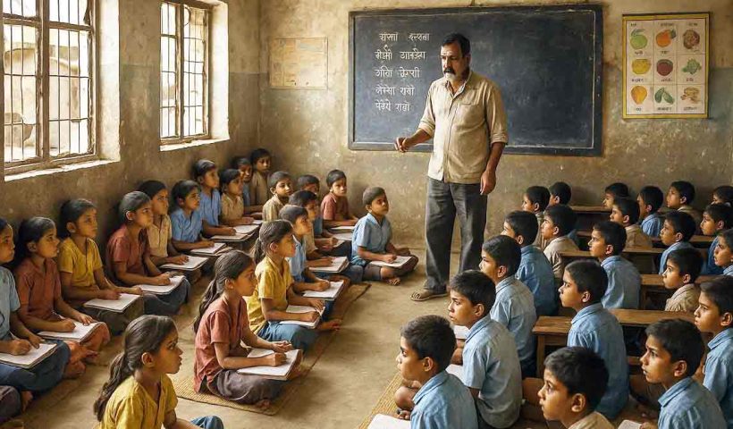Over 1 lakh schools in India run with just one teacher, teaching 3.3 million students. NFHS+ 2024-25 data exposes poor student-teacher ratio and urgent