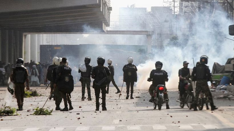 TLP Protest Muridke Clash