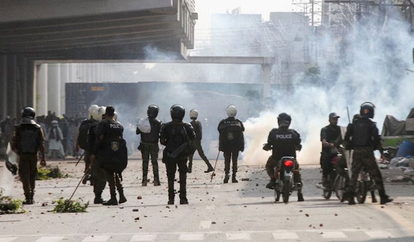 TLP Protest Muridke Clash