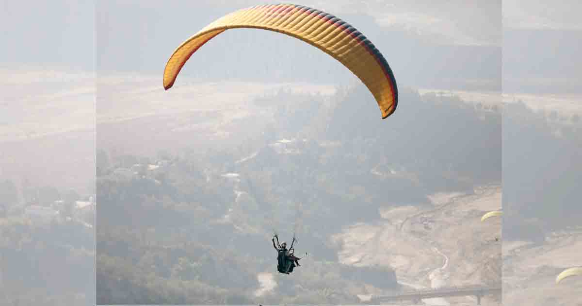paragliding