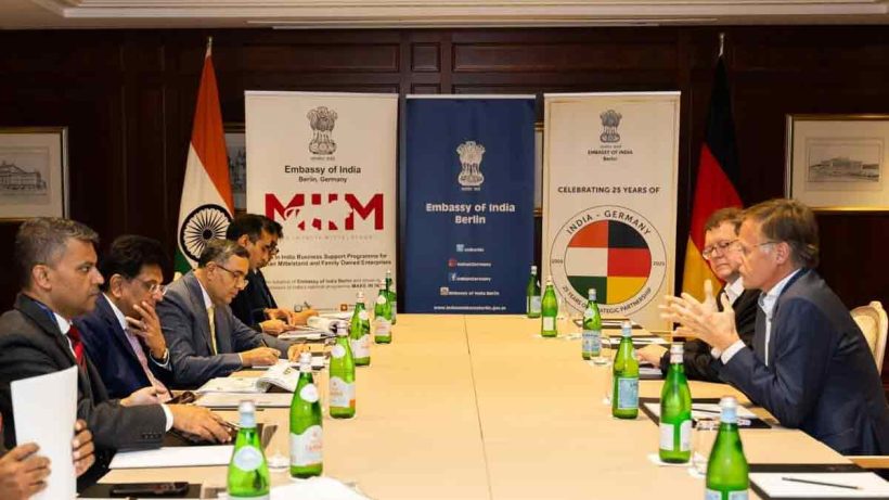 Piyush Goyal met Infineon Technologies CEO Jochen Hanebeck to discuss opportunities for collaboration in semiconductors and decarbonisation initiatives, boosting India’s tech and green energy ambitions.